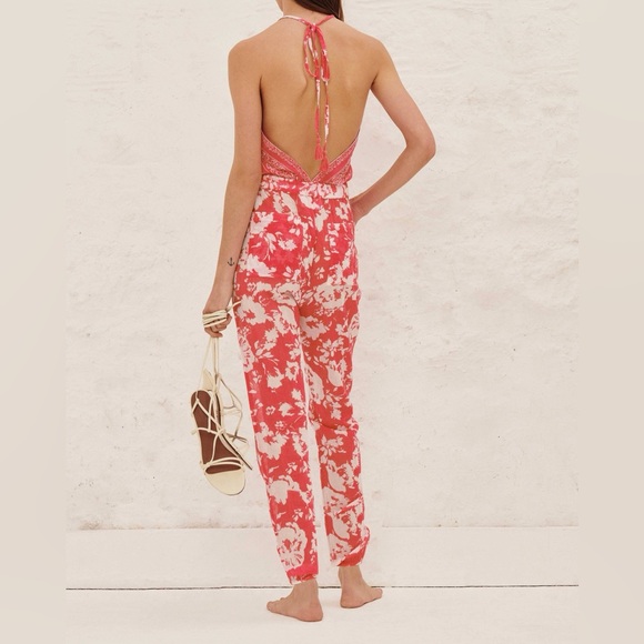 Authentic Ba&sh Lady’s Jumpsuit Handkerchief Inspired - Picture 6 of 7